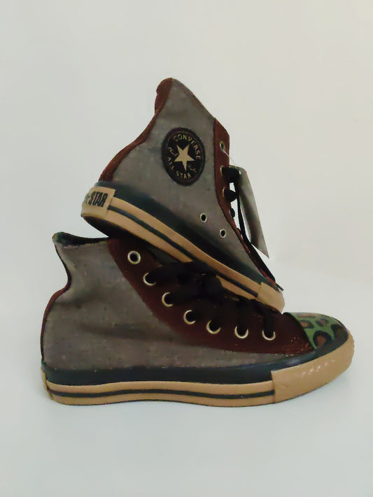Converse Bota Cafe / Verde No 24.5