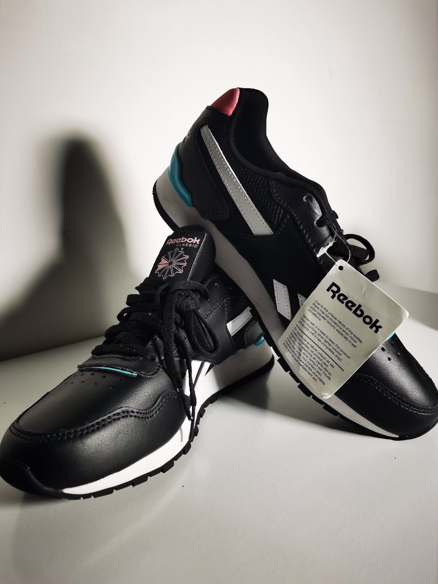 Reebok Running Classic Negro / Blanco No 25