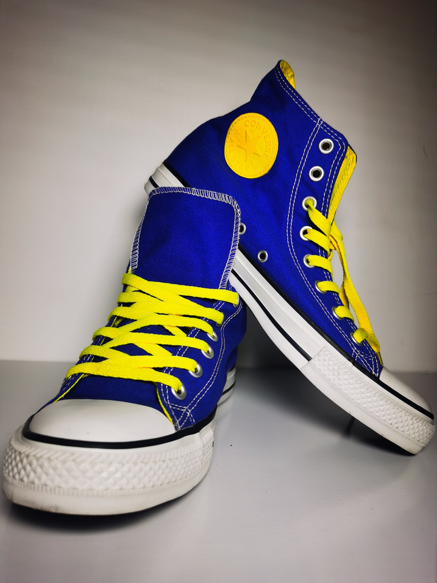 Converse Bota Cierre Azul / Amarillo No 27