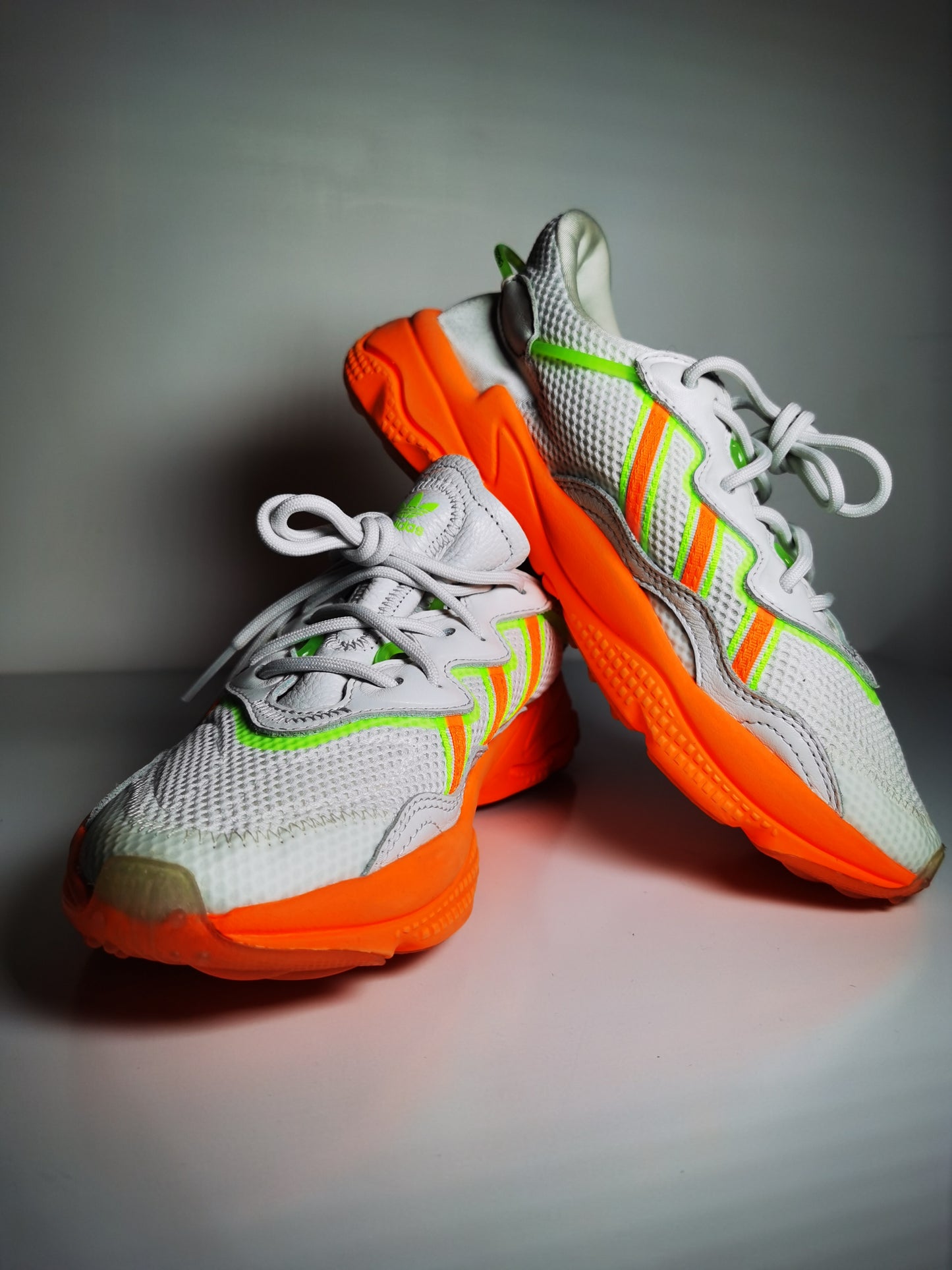 Adidas Oz Weego Adiprene Blanco Naranja No 24