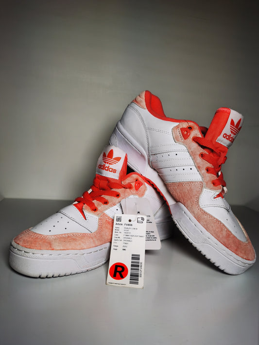 Adidas Rivalry Low Blanco / Rosa No 24.5
