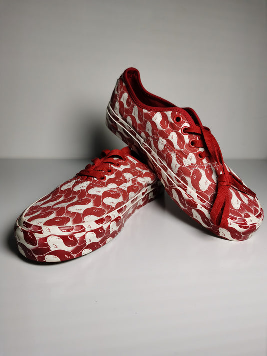 Vans Ceremony Rojo Serpientes No 23.5