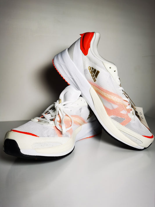 Adidas Adizero Adios 6 Blanco / Naranja / Dorado No 25
