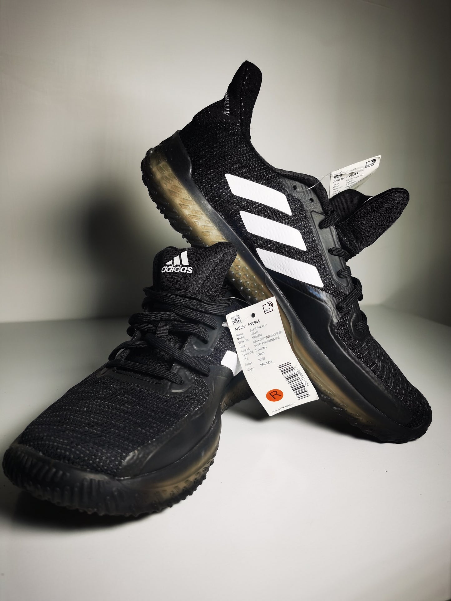 Adidas Fit Pr Trainer Performance Negro / Blanco No 27