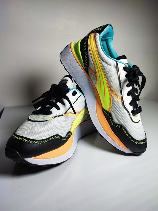 Puma Future Runner Blanco / Verde / Negro No 22.5