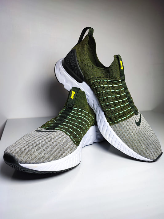 Nike Flip On React Verde / Blanco No 27