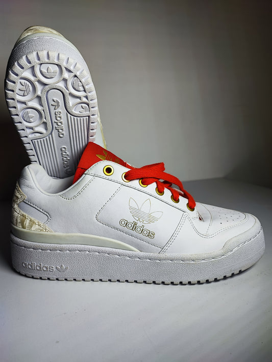 Adidas Forum Bold Blanco/ Rojo No 24