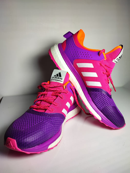 Adidas Running Boost Morado / Rosa / Naranja No 25.5