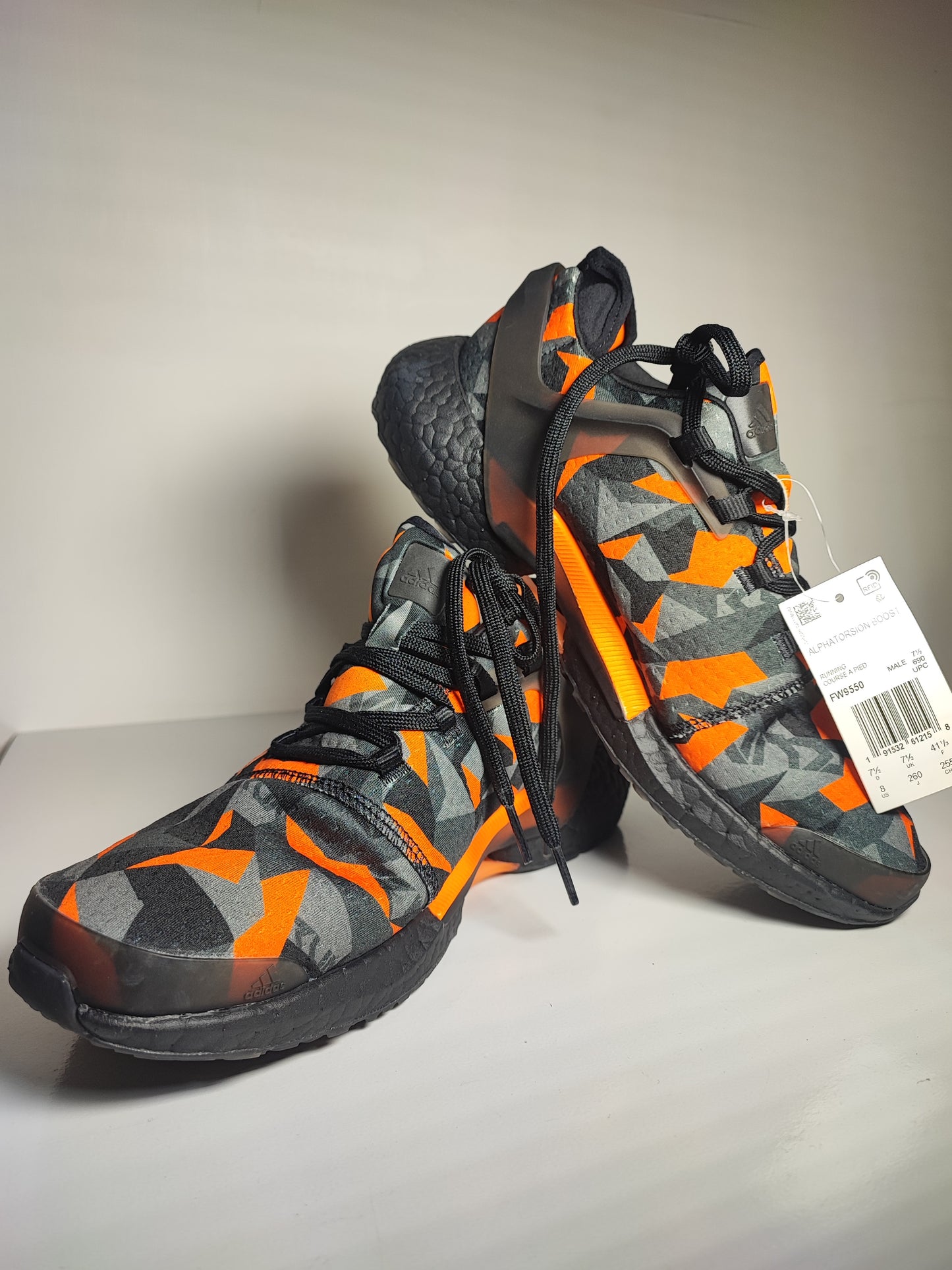 Adidas Alpha Torsion Boost Naranja / Negro No 26