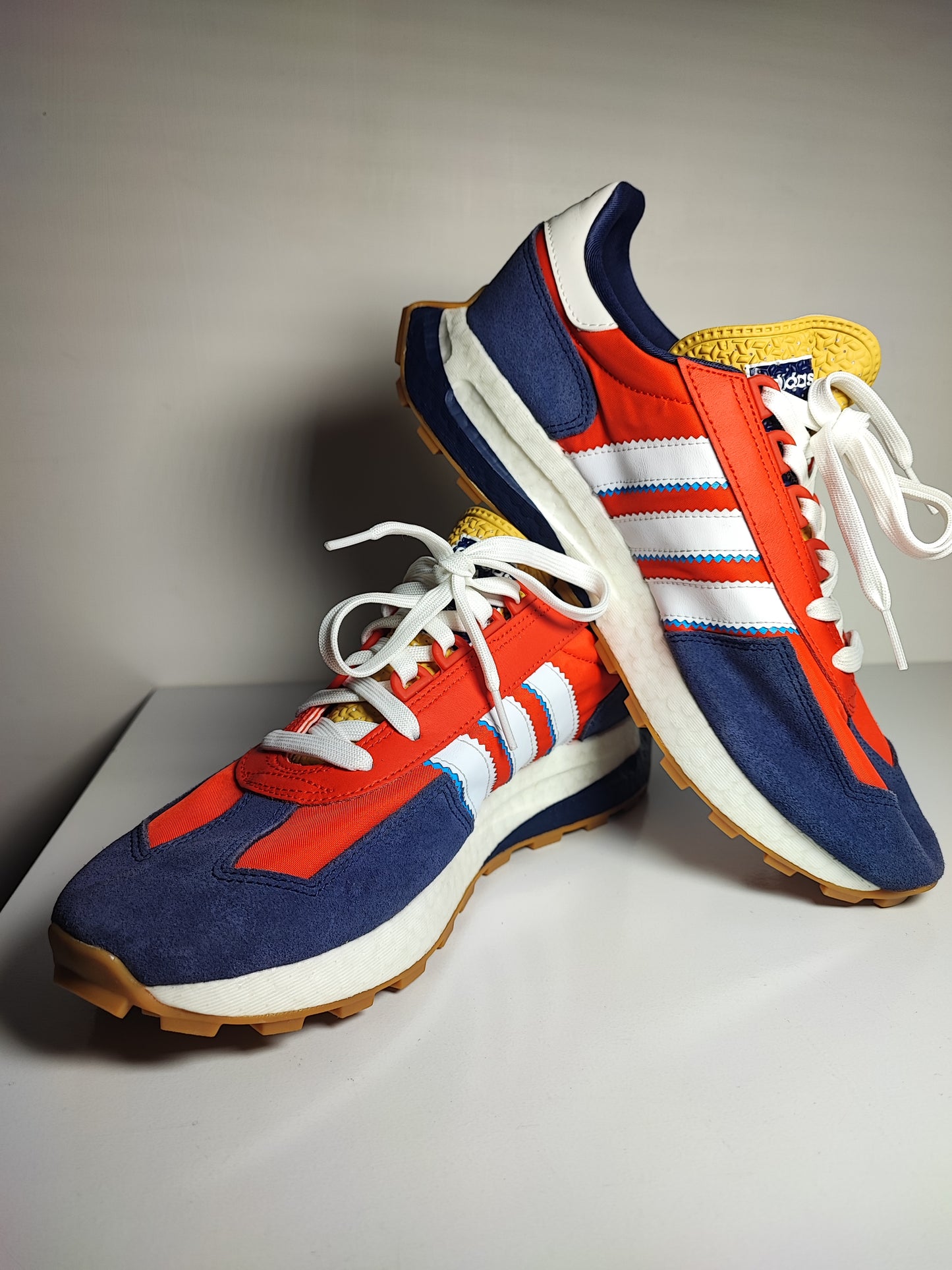 Adidas 3 Streifen Running Boost Rojo / Azul No 27