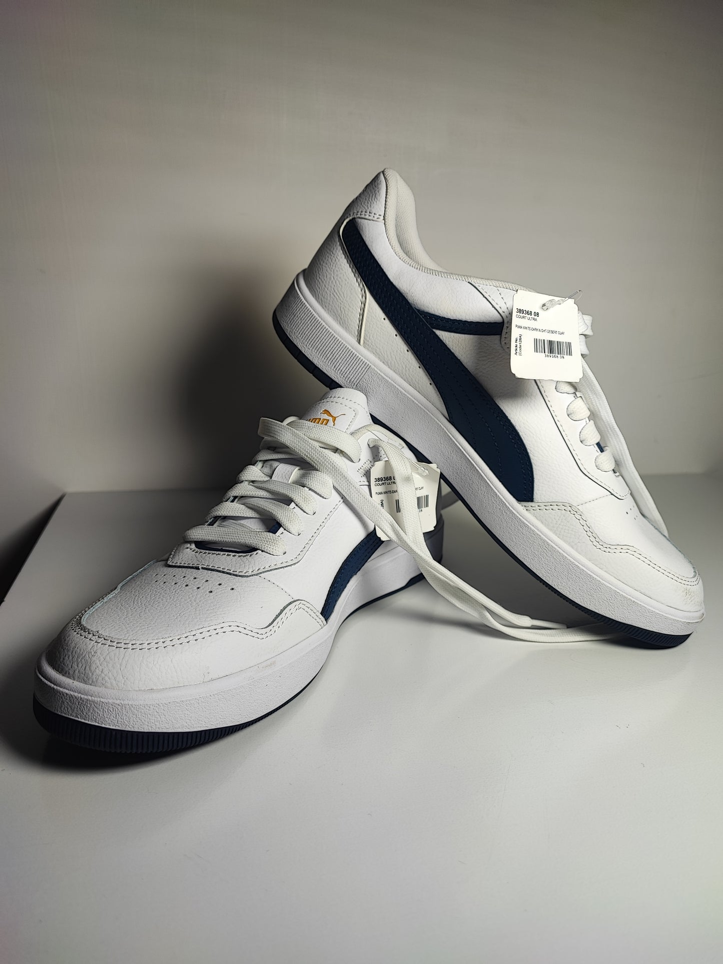 Puma Court Ultra Casual Blanco / Azul No 27