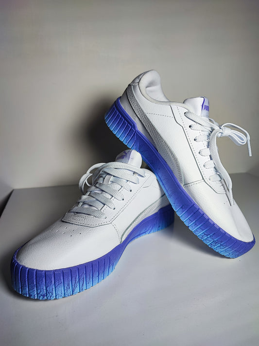 Puma Casual Blanco Morado / Azul No 25