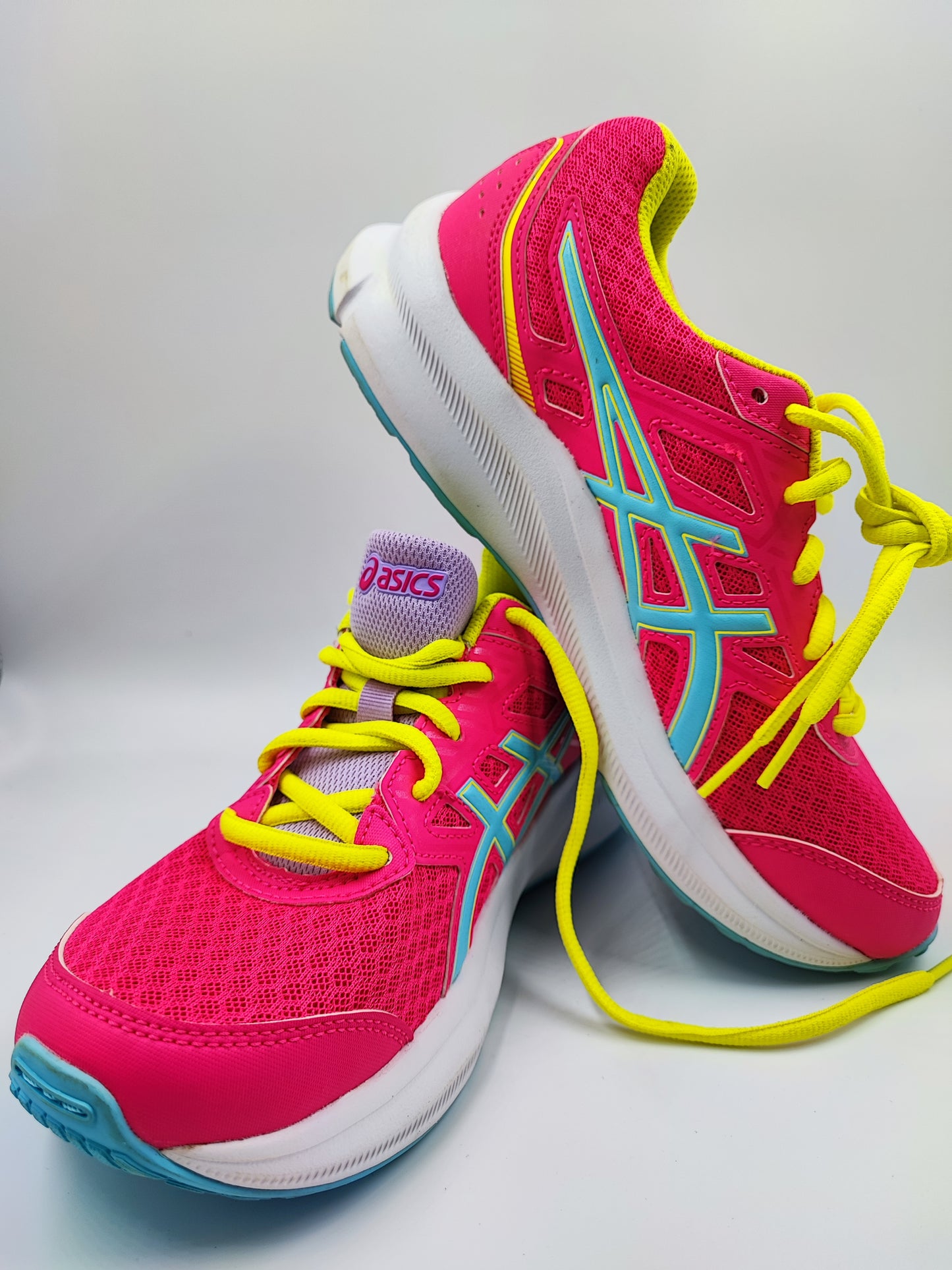 Asics Running Rosa / Azul / Amarillo No 23.5