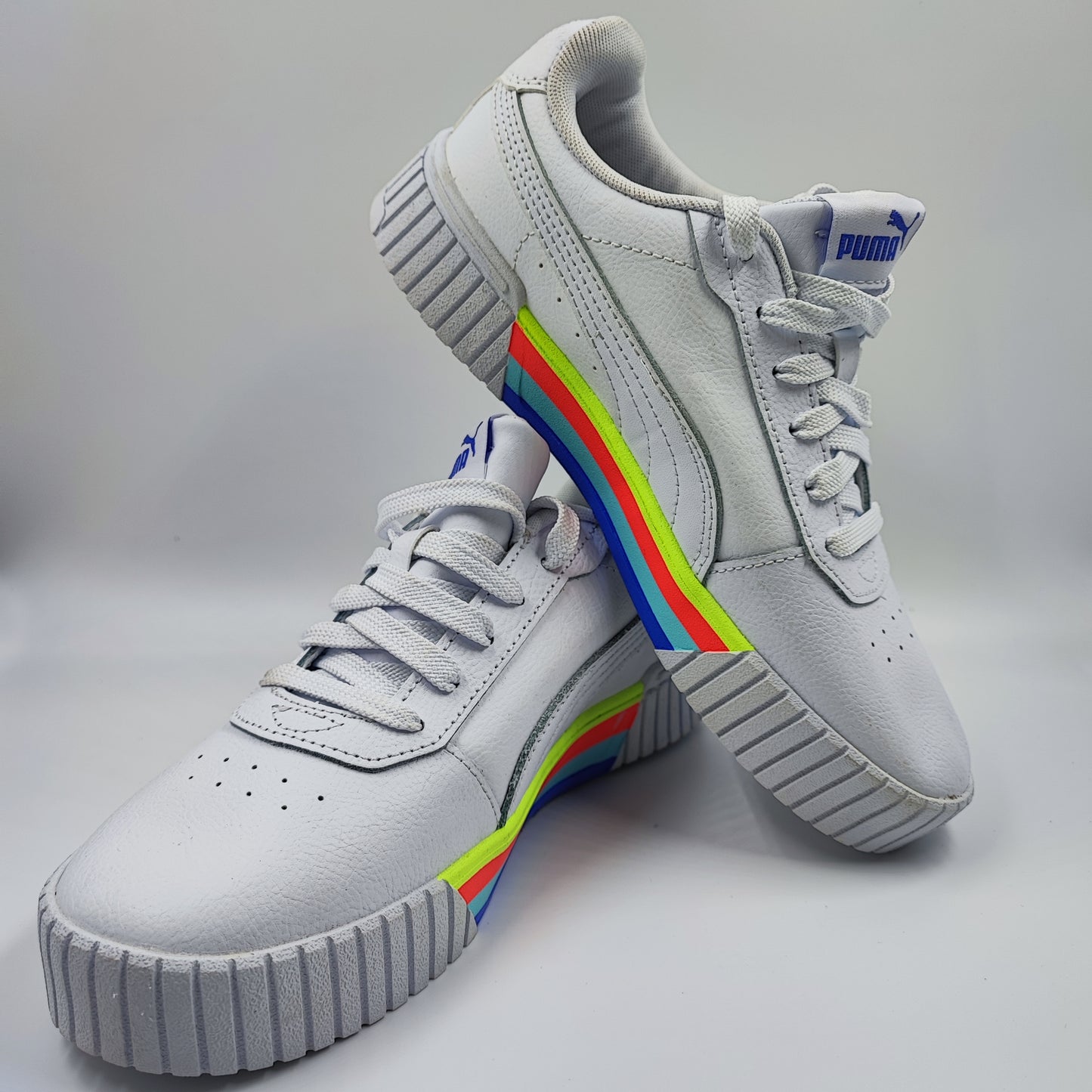 Puma Casual Blanco / Colores Rainbow No 24