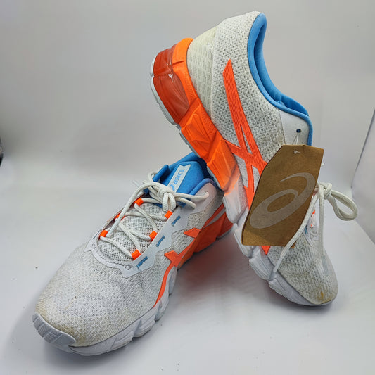 Asics Gel Quantum 90 Blanco / Naranja / Azul No 26