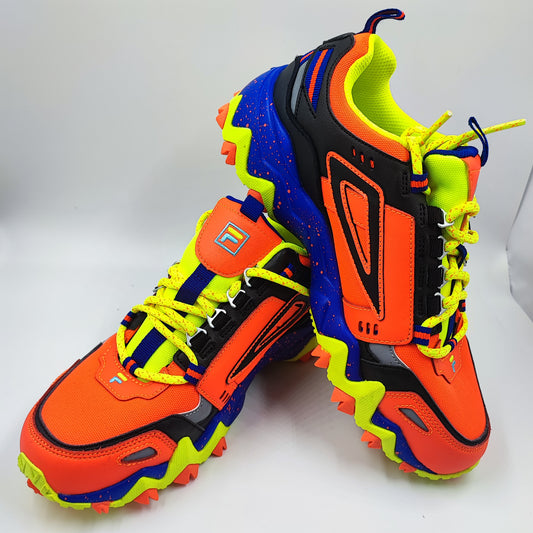 Fila Trail Casual Naranja / Verde / Azul No 26