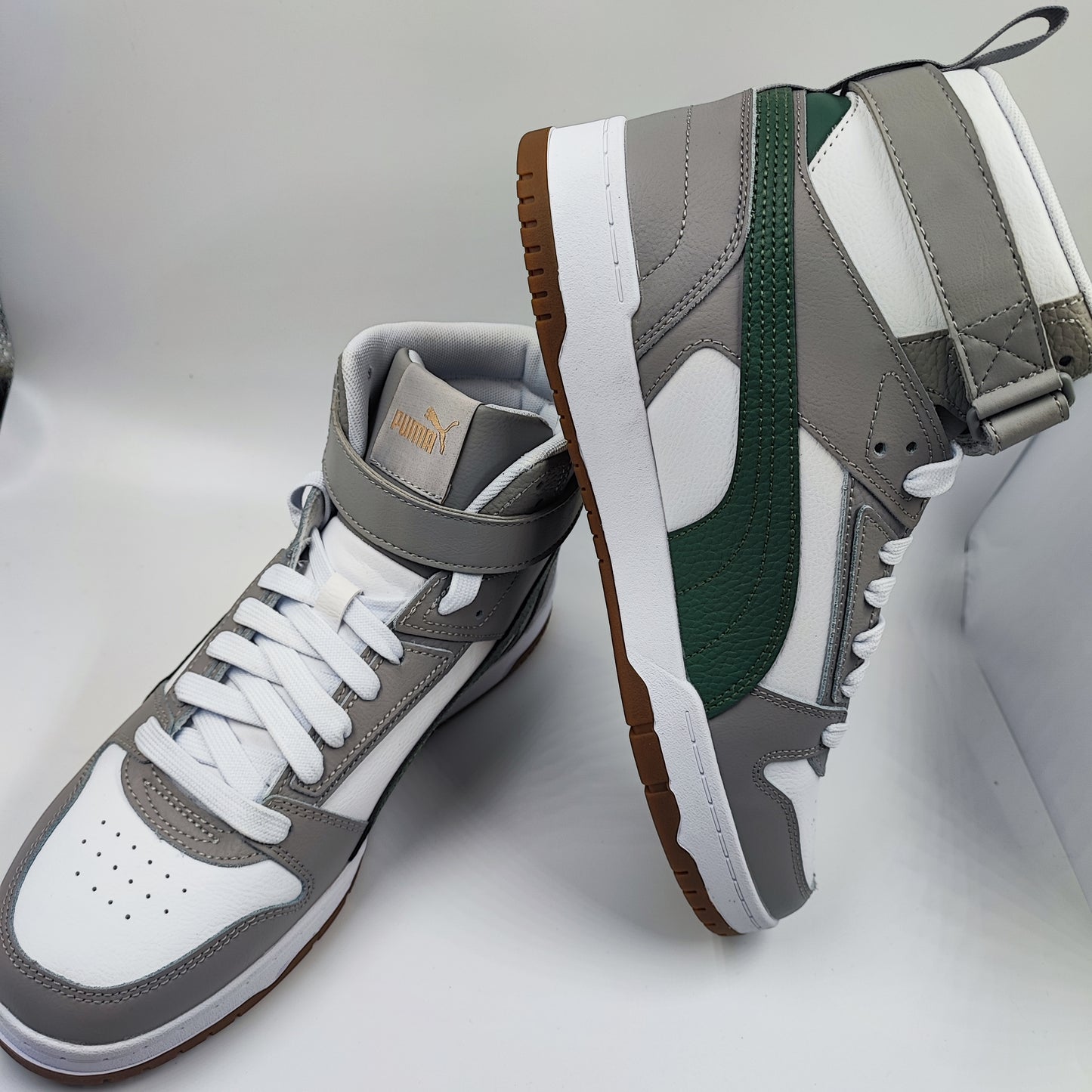 Puma Retro Basketball Verde / Blanco No 26