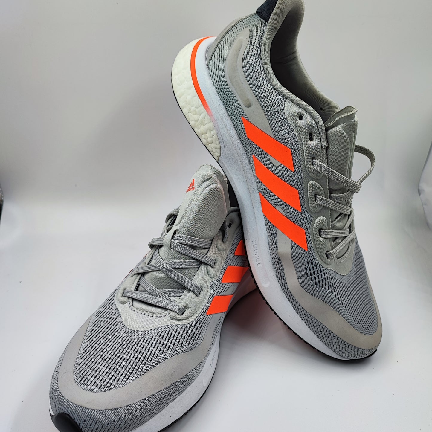 Adidas Running Boost Gris / Naranja No 26