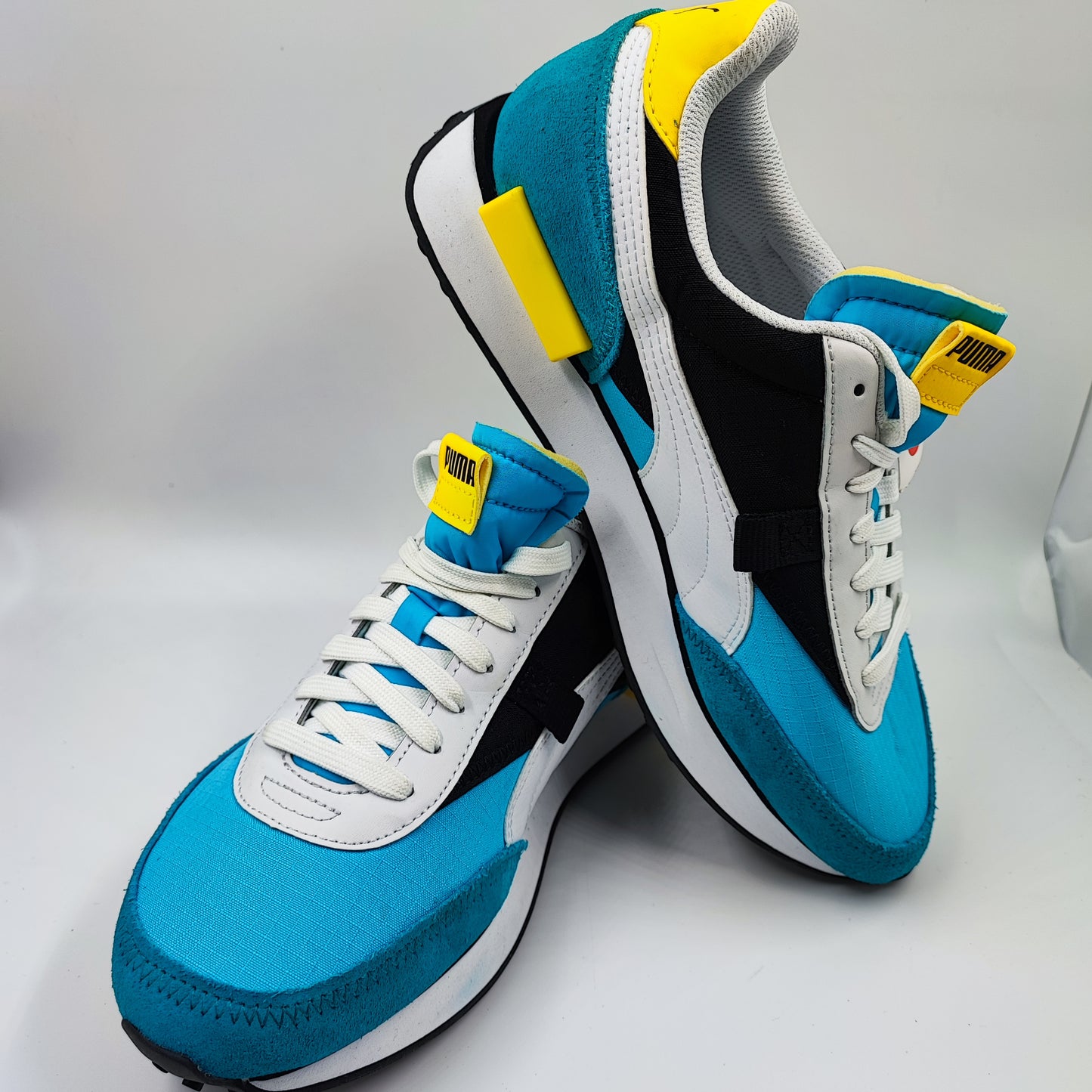 Puma Rider Running Casual Azul / Amarillo No 27