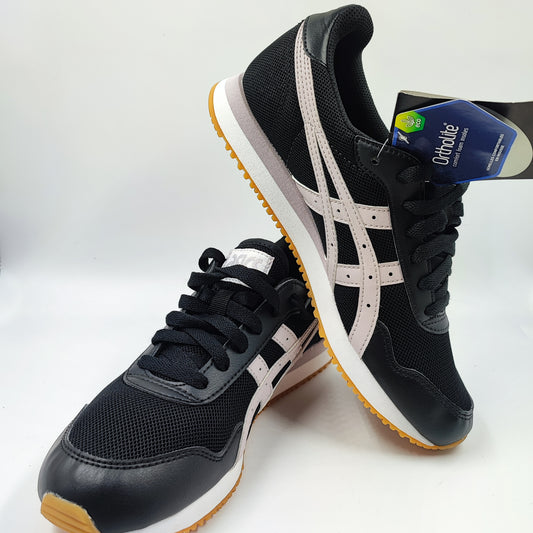 Asics Running Casual Clasico Negro / Gris No 25.5