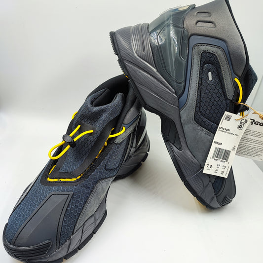 Reebok Ecto Boot Bota Casual Trail Gris / Amarillo No 25.5