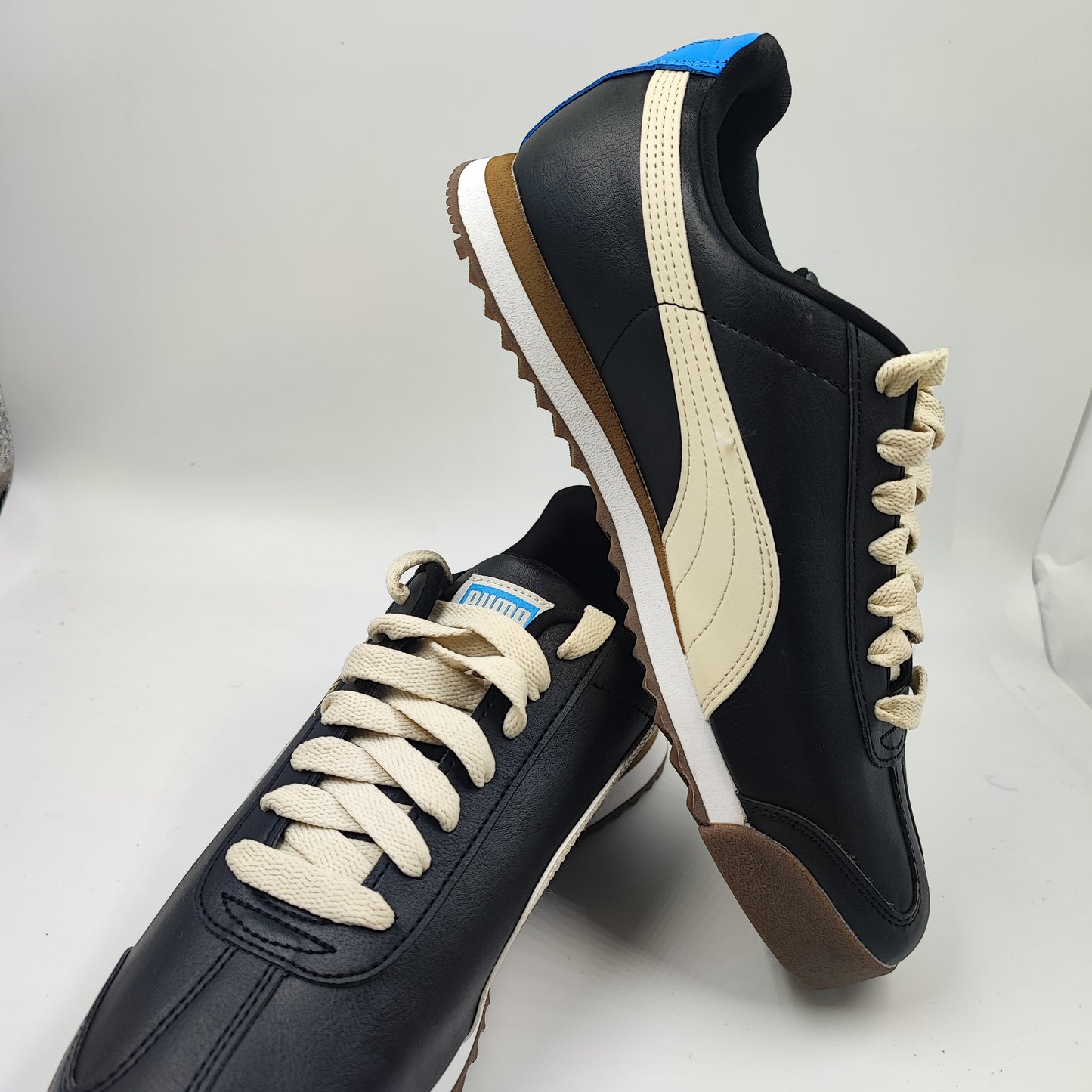 Puma Roma Vintage Casual Negro / Crema No 26