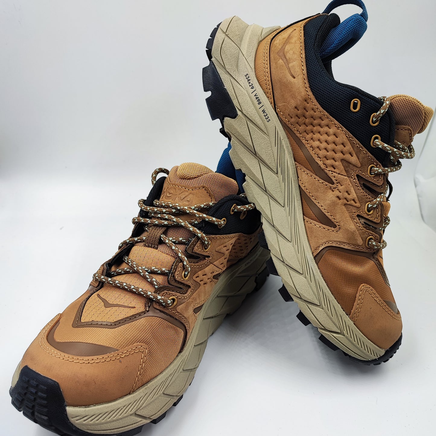 Hoka Anacapa Senderismo Trail Running Cafe / Azul No 23