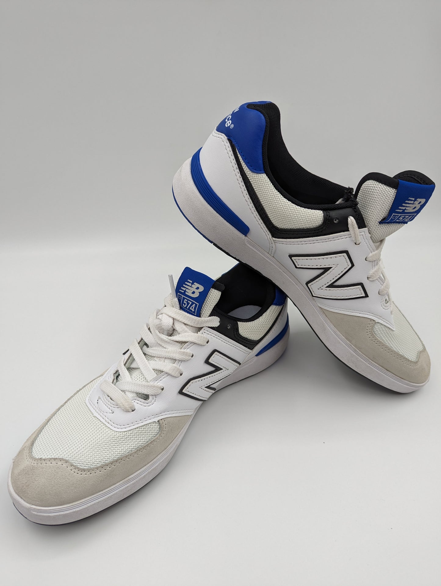 New Balance Casual 574 Blanco / Beige / Azul No 27