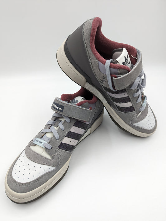 Adidas Forum Low Casual Home Alone 2 Gris / Vino / Beige No 28.5
