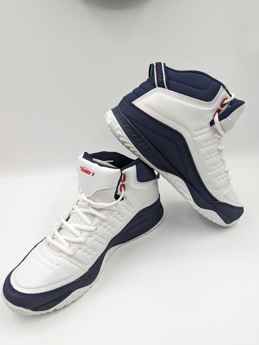 And 1 Basketball High Blanco / Azul No 28.5