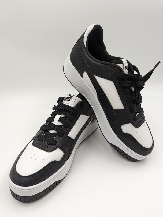 Puma Media Plataforma Casual Negro / Blanco No 23.5