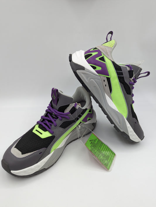 Puma TRCK Sound Wave Casual / Training Gris / Verde / Morado No 27