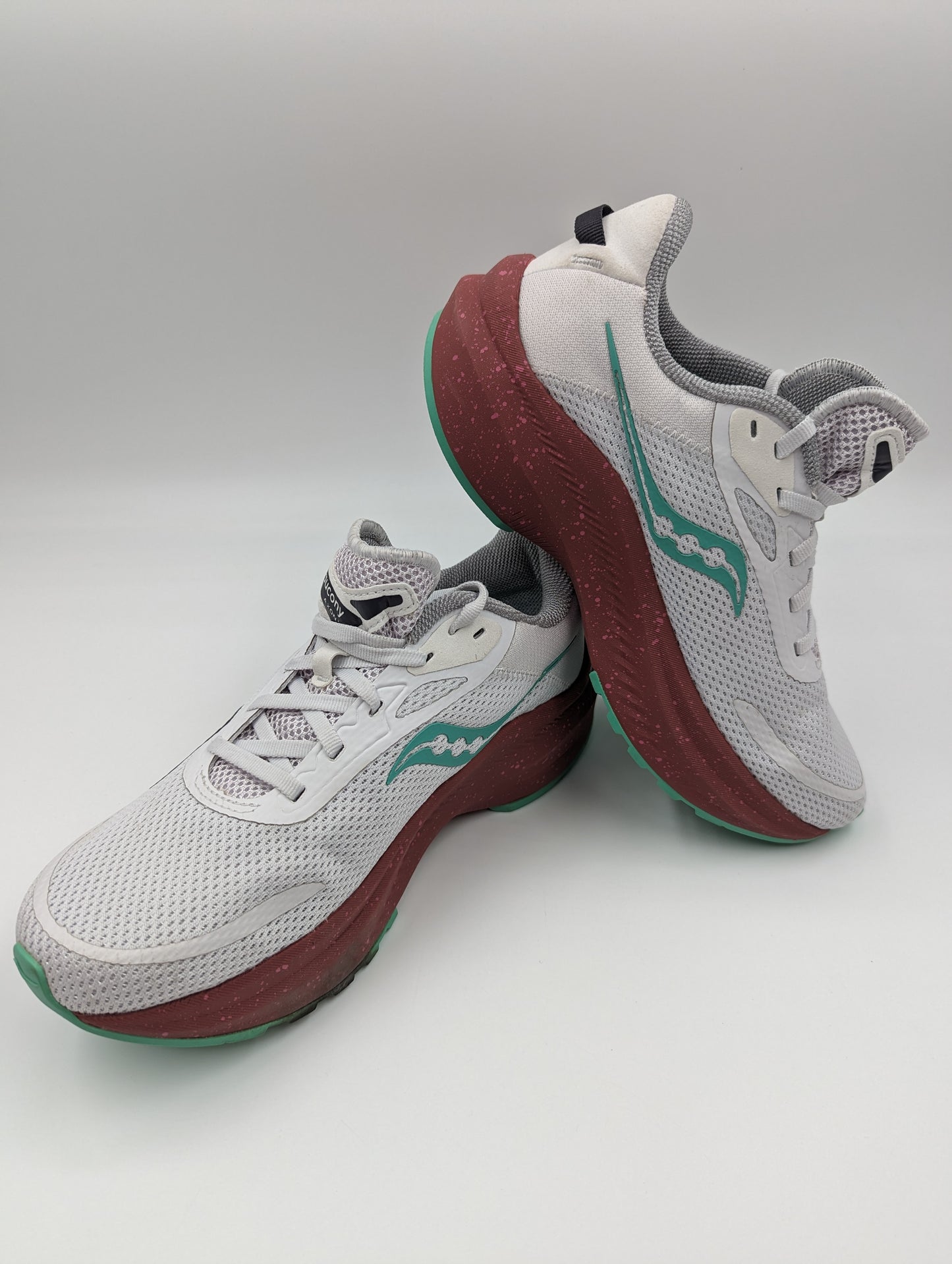 Saucony Axon 3 Running Pro Gris / Cafe / Verde No 24