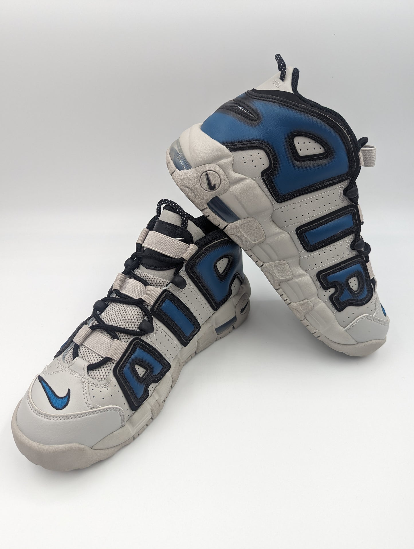 Nike Pipen Basketball Mid Gris / Azul No 25