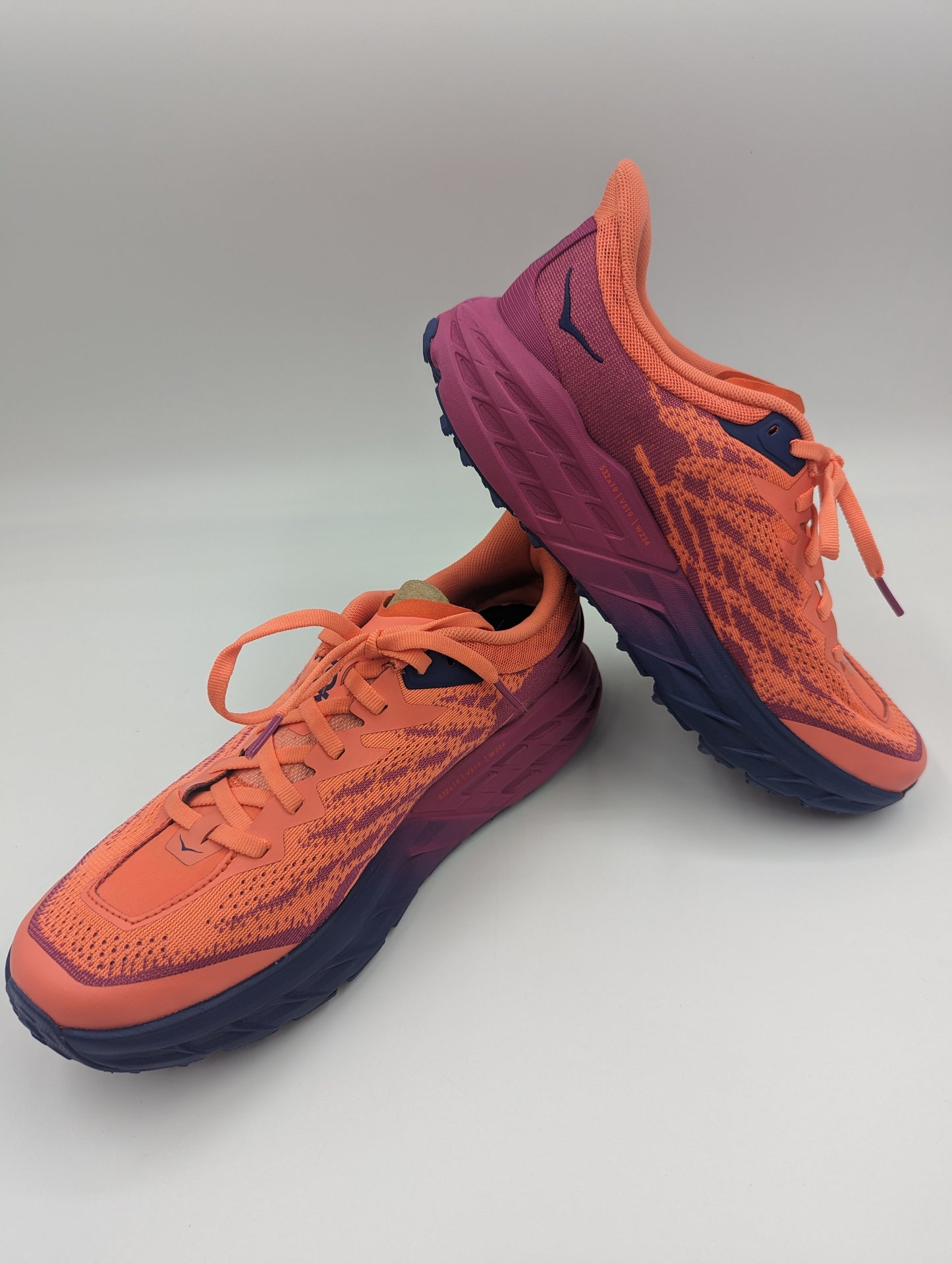 Hoka Speed Goat 5 Running Trail Pro Naranja/ Morado No 25.5