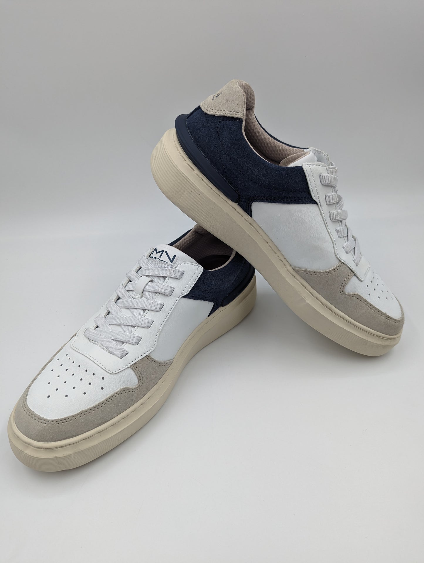 Skechers Casual MN Blanco / Gris / Azul No 27