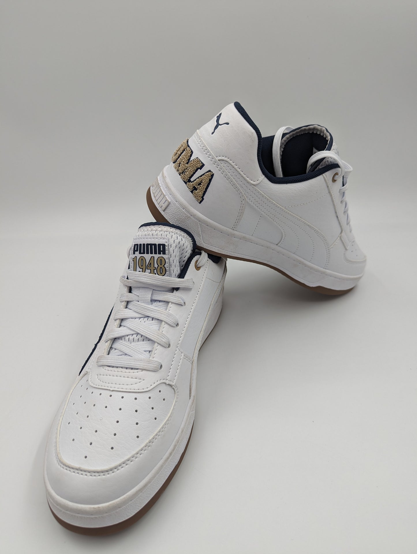 Puma Casual Edicion Especial 1948 Blanco / Azul / Liga No 26.5
