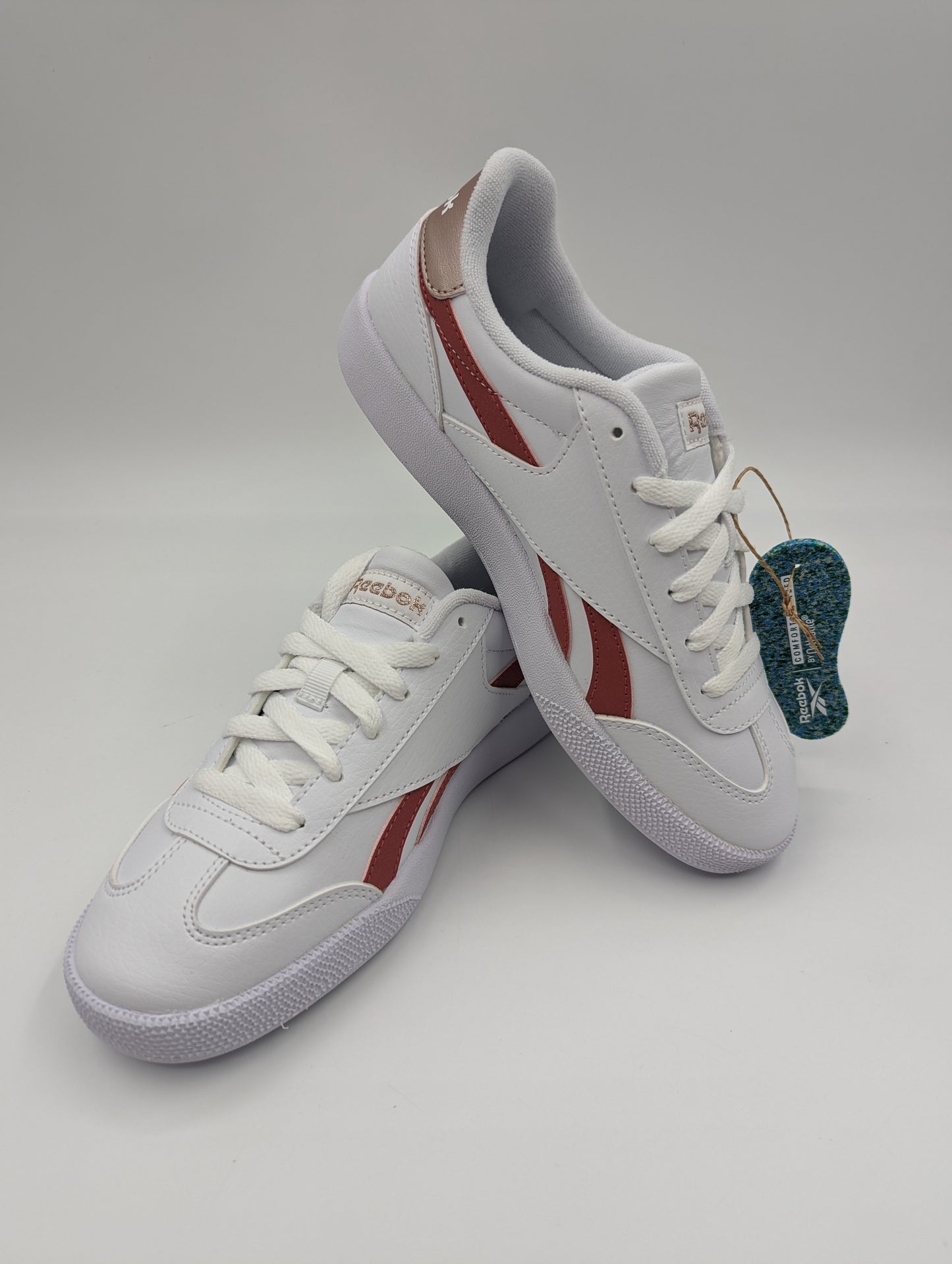 Reebok Casual Blanco / Bronce / Rojo No 23.5