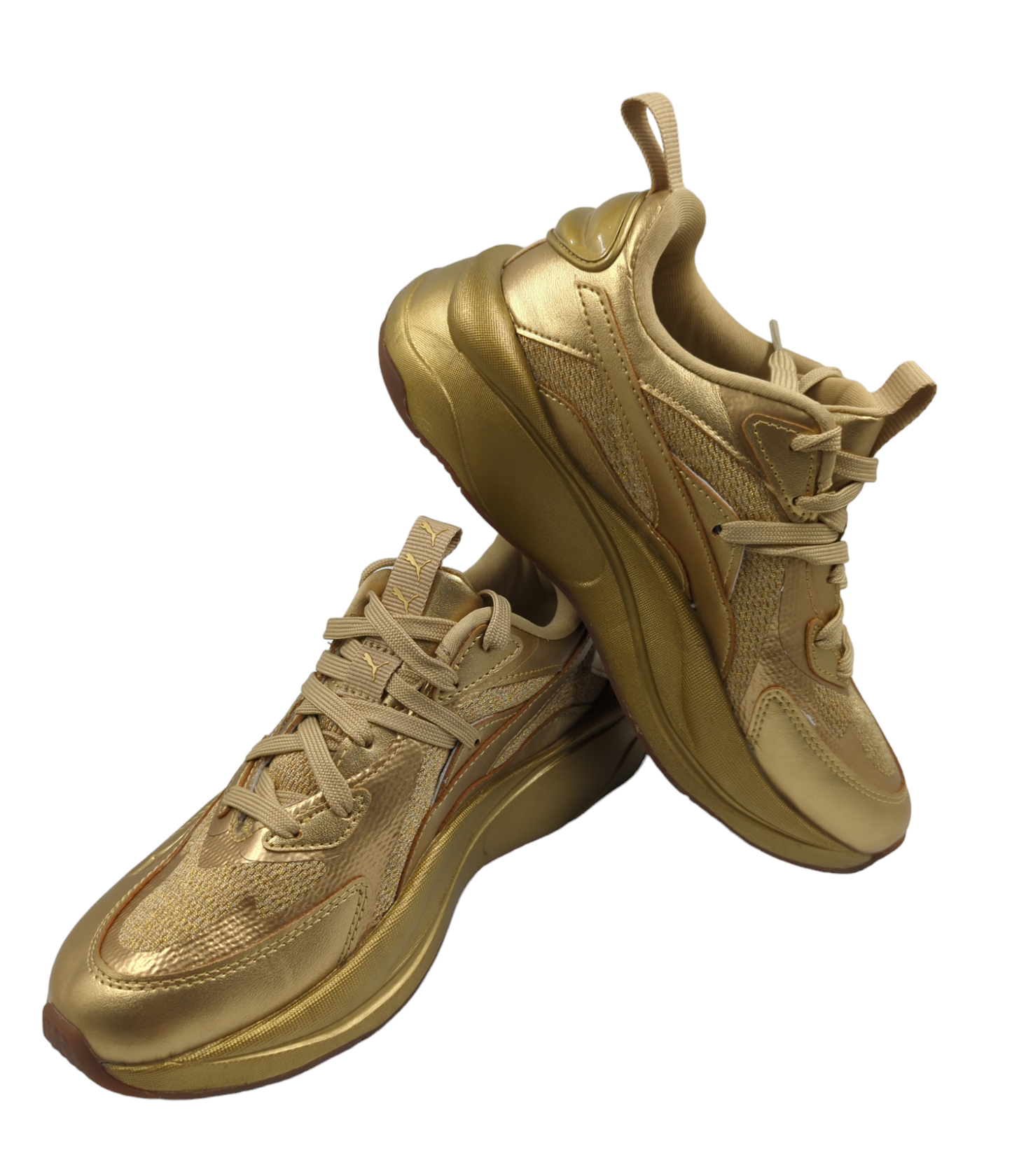 Puma Rsx Casual / Training Dorado No 23.5