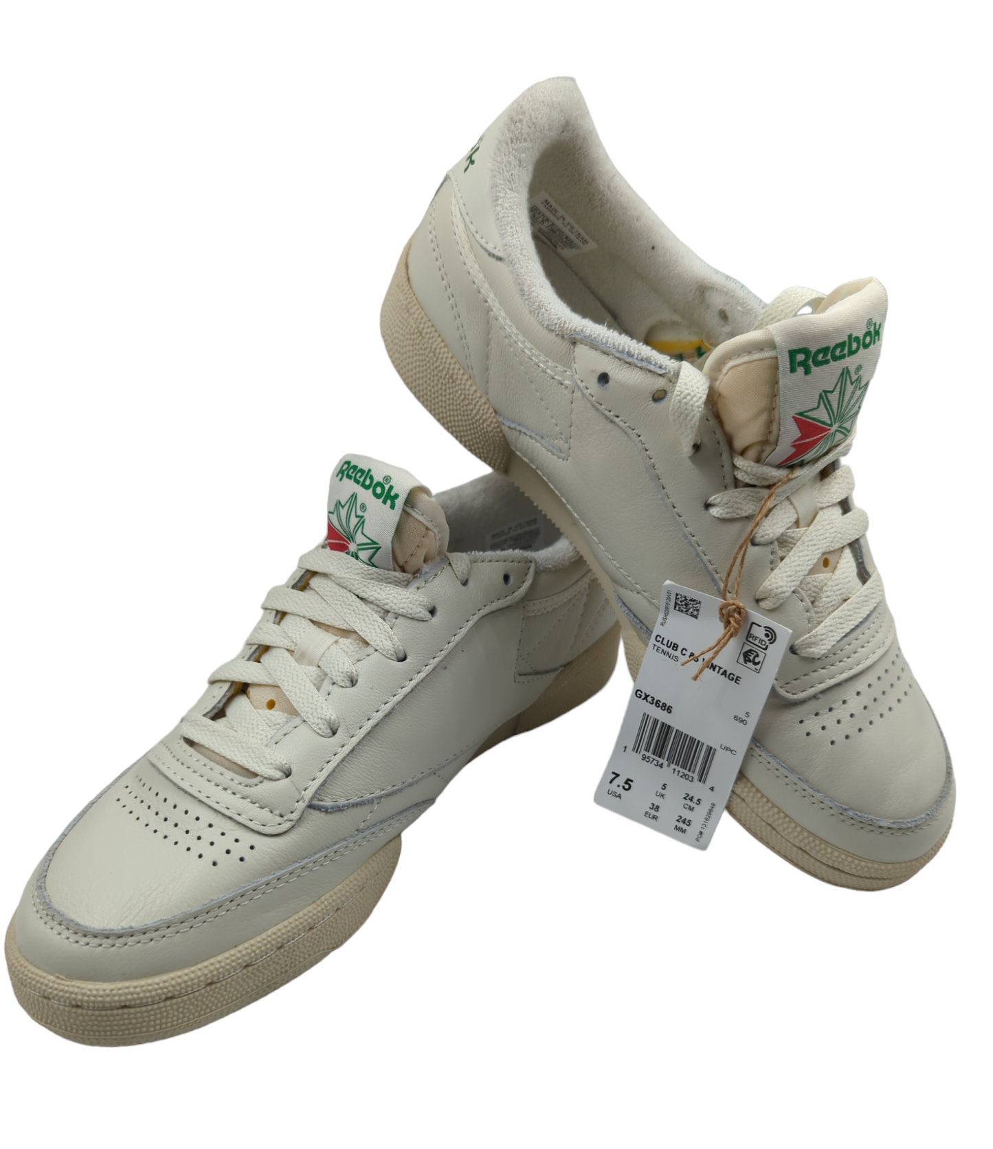 Reebok Club C 85 Vintage Casual Beige No 24.5