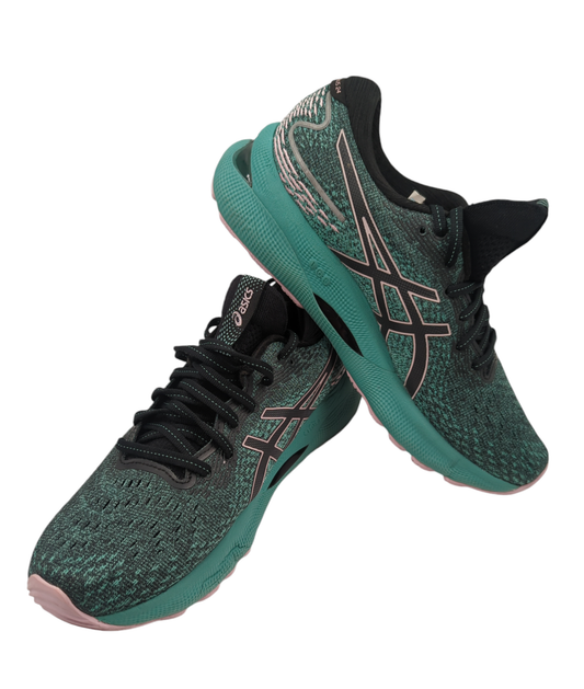 Asics Gel Nimbus 24 Running / Training Turquesa / Rosa No 25