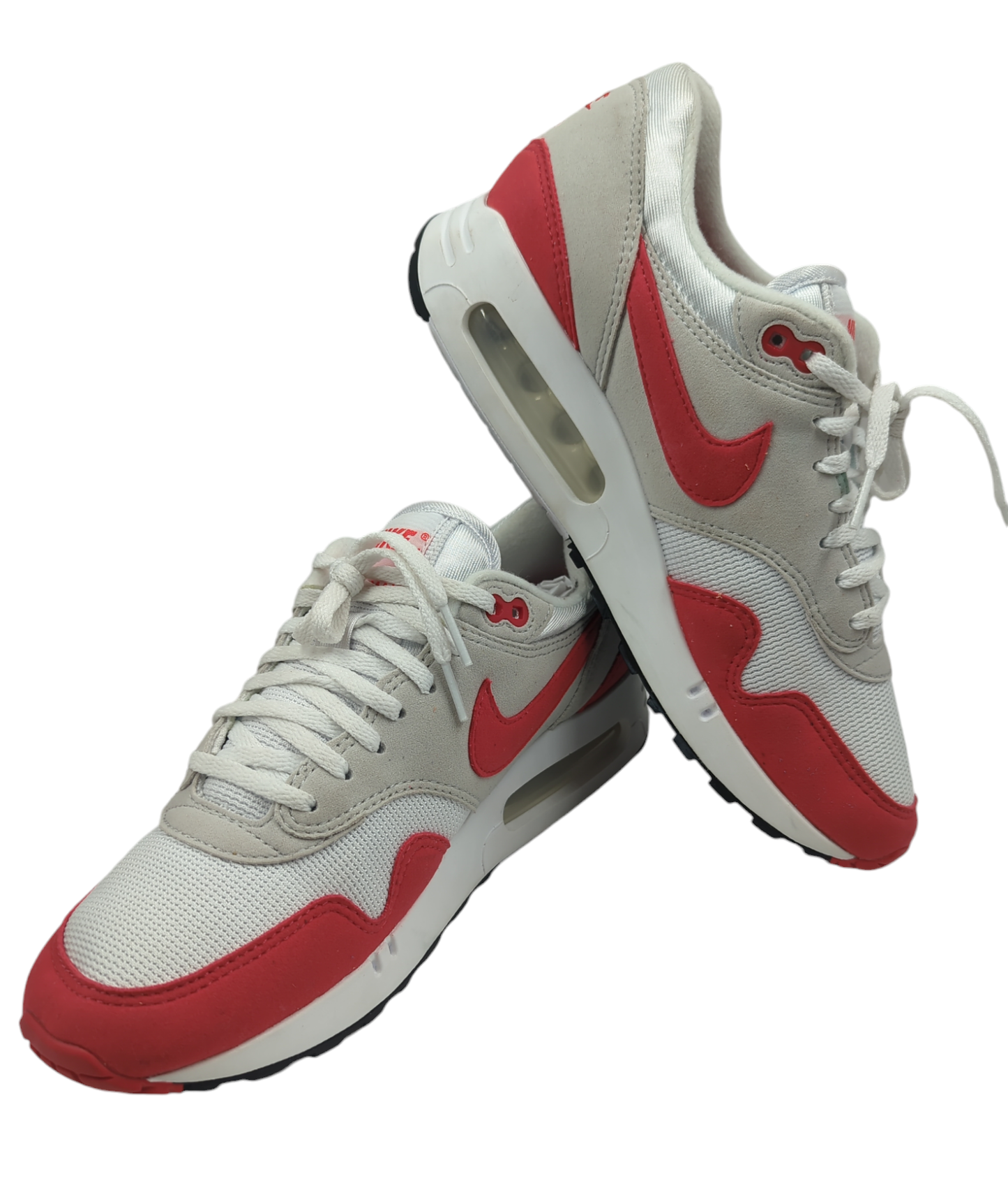 Nike Air Max 1 Casual / Training Rojo / Gris / Blanco No 26.5