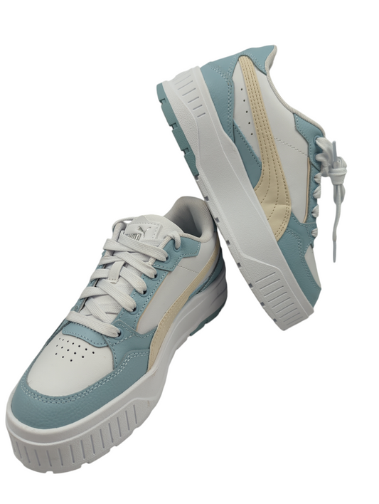 Puma Mayze Plataforma Casual Blanco / Azul / Crema No 23