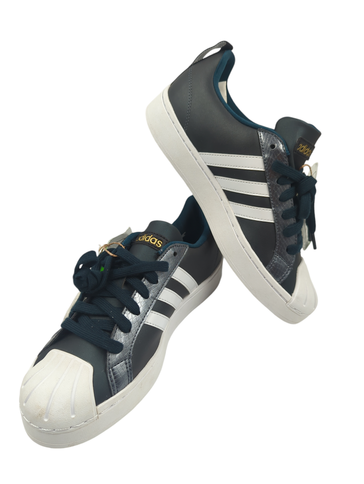 Adidas Superstar Streetcheck Negro / Blanco / Azul No 24