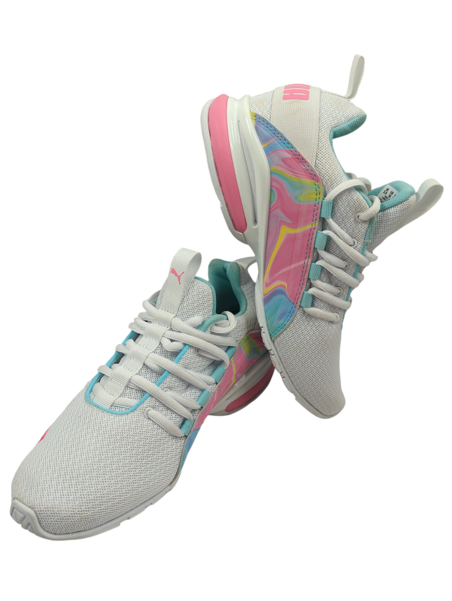 Puma Axelion Training Blanco / Rosa / Azul No 22.5
