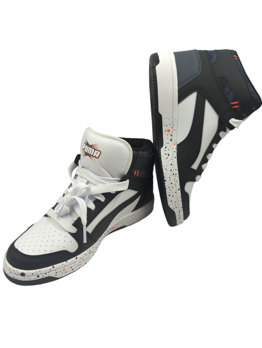 Puma Rebound Casual Basketball Retro Blanco / Negro No 23