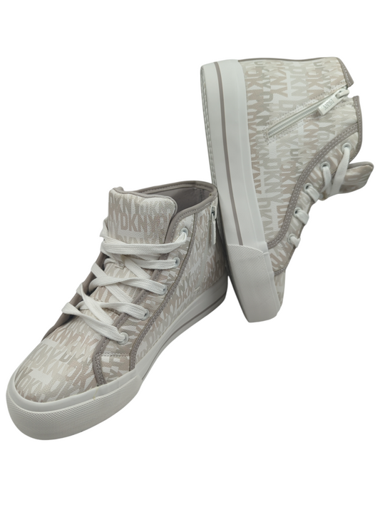 DKNY Bota Casual Gris / Blanco No 23.5