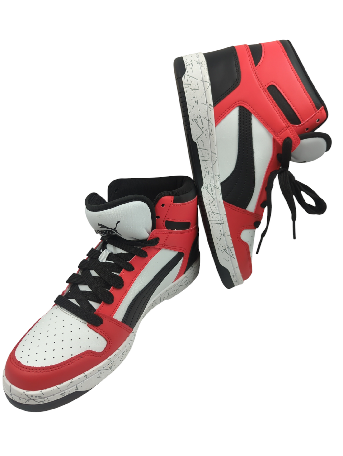 Puma Basketball Retro High Rojo / Blanco / Negro No 27