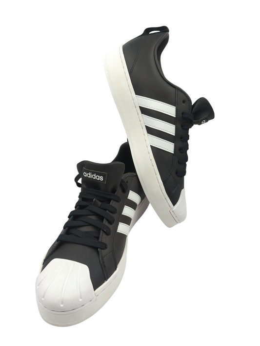 Adidas Court Low Casual Negro / Blanco No 28