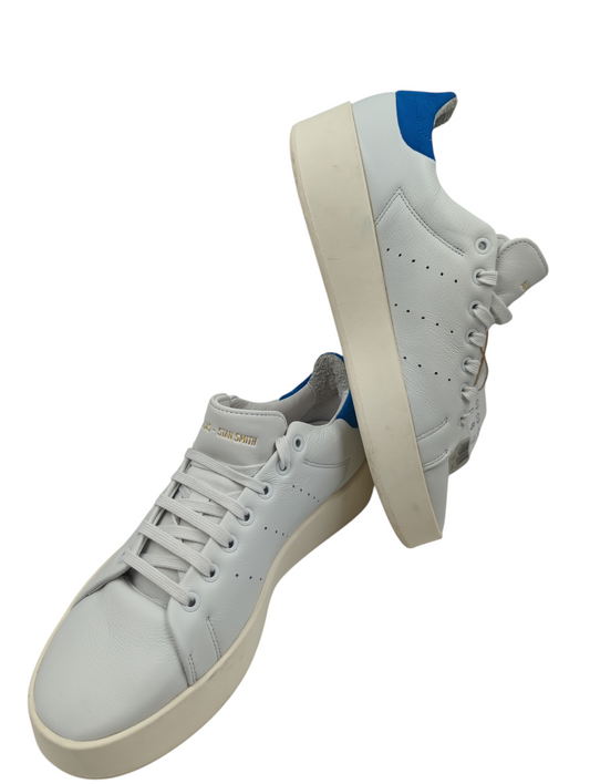 Adidas Stan Smith Media Plataforma Casual Piel / Blanco / Azul No 24